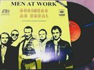 MEN AT WORK-BUSINESS AS USUAL-LP Mexico Promo Radio Unique Cover PS CBS