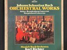 Bach Orchestral Works: Suites, Brandenburg & Harpsichord Concertos; Richter 9 LP
