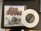 CRYPTIC SLAUGHTER-banned in SM RARE 7'' WHITE VINYL   metallica megadeth