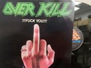 Overkill –  Fuck You  EP 1987 Under One Flag – 12 FLAG 104 VG/EX