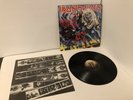IRON MAIDEN NUMBER OF THE BEAST ORIGINAL LP 1982 EMI CAPITOL AND PUBLICITY PIC