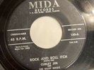 CURLEY JIM AND BILLEY ROCKS   ROCK AND ROLL ITCH   MIDA   Rare Orig. Rockabilly