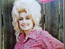 1975 BEST OF DOLLY PARTON LP WITH POSTER