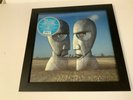 PINK FLOYD DIVISION BELL 2 LP BLUE VINYL SEALED AND FRAMED