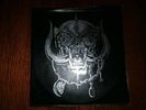 MOTORHEAD NO REMORSE. LEATHER COVER. 1ST UK PRESS. VINYL VERY GOOD. EX AUDIO.