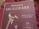 RAY LEV PIANIST ROBERT SCHUMANN KREISLERIANA NOVELETTE NO 8 IN F SHARP MINOR RAR