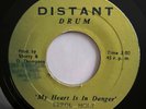 ERROL HOLT - My Heart Is In Danger - RARE ROOTS 45