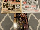 Guns N Roses Lies (banned Cover And Full Sticker Sheet)RARE And Mint