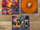ICED EARTH The Dark Saga LP Orange Vinyl 2010/Iron Maiden Metal Church Metallica