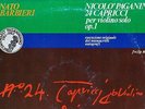 FOREVER FVC/LP 8001/2 - RENATO DE BARBIERI - PAGANINI - 24 CAPRICCI - 2LP - NM