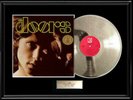 THE DOORS DEBUT FIRST ALBUM FRAMED LP WHITE GOLD PLATINUM TONE RECORD NON RIAA