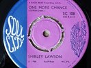 Northern Soul  SHIRLEY LAWSON One More Chance Rare Soul City