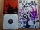 The Mob Let The Tribe Increase LP 1st press + Poster insert Anarcho Punk Zounds
