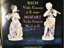 GIOCONDA DE VITO REISSUE OF ASD 429 BACH / MOZART VIOLIN CONCERTOS 180G NM-  LP 