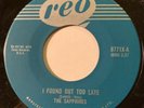 NORTHERN SOUL The Sapphires I FOUND OUT TOO LATE Reo 45 rare Canadian press NM