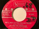 NORTHERN SOUL Jay & The Americans (WE'LL MEET IN THE) YELLOW FOREST UA 45 Canada