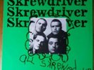 Skrewdriver - All Skrewed Up LP - Green Jacket - B&W Chiswick Labels (Repress)