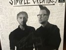 Strange Love by Simple Creatures / SEALED / WHITE AND BLACK SPLIT COLOR