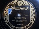FESS WILLIAMS & HIS ORCHESTRA ’NUMBER TEN (-47)/ RAZOR EDGE (-50)’ BRUNSWICK 78