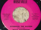 Betty Stevenson Overhaul Nation 1974 Rare Northern Soul R&B Roseville 1001 45