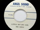 EARLS Doo Wop ACETATE 45rpm Little Boy & Girl b/w Sister Sookey HEAR