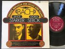 BACH SONATAS   JANOS STARKER - SEBOK / MERCURY SR 90480 STEREO RFR-1 RFR-2 LP