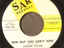 JOHNNIE TAYLOR: oh how i love you / run but you can't hide SAR  7