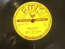 Jerry Lee Lewis Sun 78 RPM Breathless b/w Down The Line  Near Mint