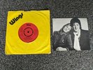 THE BEATLES PAUL MCCARTNEY & WINGS 1972 UK 1ST PRESS HI HI HI + PROMO PHOTO EX+