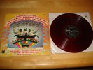 Beatles Magical Mystery Tour 1968 Japan Red Vinyl Odeon LP Tested  Please Read
