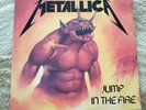 Metallica (jump in the fire)  red disc collectable vinyl
