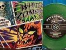 WHITE ZOMBIE SUPER CHARGER HEAVEN RARE 1995 GREEN MARBLED VINYL PROMO 7' 45 RPM