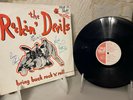 THE ROCKIN DEVILS BRING BACK ROCK N ROLL OF HOT STUFF LP HSL1 SIGNED ROCKABILLY