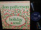 DON PATTERSON HOLIDAY SOUL PRESTIGE RECORDS VAN GELDER MACHINE STAMPED