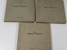 The Sibelius Society Volumes 1 - 3 HMV 21 Vinyl LP 78 records (1933)