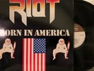 Riot – Born In America LP 1983 Quality ‎– QUS 1008 VG+/EX