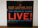 EDDIE LOCKJAW DAVIS JOHNNY GRIFFIN JUNIOR MANCE MIDNIGHTSHOW LIVE LP VINYL ALBUM