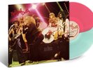 New York Dolls Too Much Too Soon Coke Bottle Clear & Pink Split Colored Vinyl LP