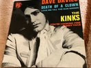 THE KINKS DAVE DAVIES French EP DEATH OF A. CLOWN Ex condition