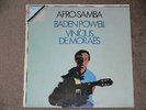 BADEN POWELL & VINICIUS DE MORAES Afro Samba LP 1979 Barclay ORL8329 BRAZIL JAZZ