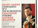 NATHAN MILSTEIN Chausson poeme Saint-Saens violin french STEREO CCA 1029 LP