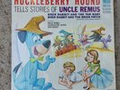 1965 Hanna Barbera -  Huckleberry Hound Uncle Remus LP Record Album HLP2022
