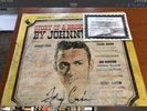 Johnny Cash autographed album Discounted On Wear Read Script On Info