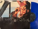 L7 – Hungry For Stink LP 1994 Slash – 9 45624-1 VG+/EX BLUE VINYL