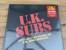 UK SUBS 1977-2017 - 40 Years of Uk Subs Singles Boxset. Rare Coloured Vinyl