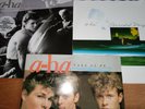 A-HA HUNTING HIGH AND LOW & SCOUNDREL DAYS VINYL RECORDS LPS TAKE ON ME 12