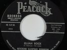 Gospel Popcorn Soul 45 REVEREND CLEOPHUS ROBINSON Elijah Rock PEACOCK VG+ HEAR