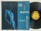 MILES DAVIS / SONNY ROLLINS Dig Prestige 7012 Mono DG RVG Yellow & Black Jazz LP