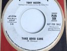Northern Soul Tony Mason 45 Take Good Care PROMO