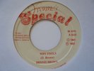 DENNIS BROWN Why Fools YVONNES SPECIAL Killer  Roots Reggae 7